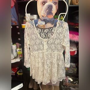 American Rag bohemian top/mini dress